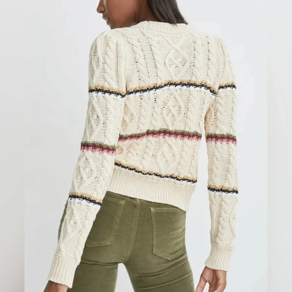 NEW Veronica  Beard Bruna Cream Pullover Sweater | size XS - Picture 5 of 11